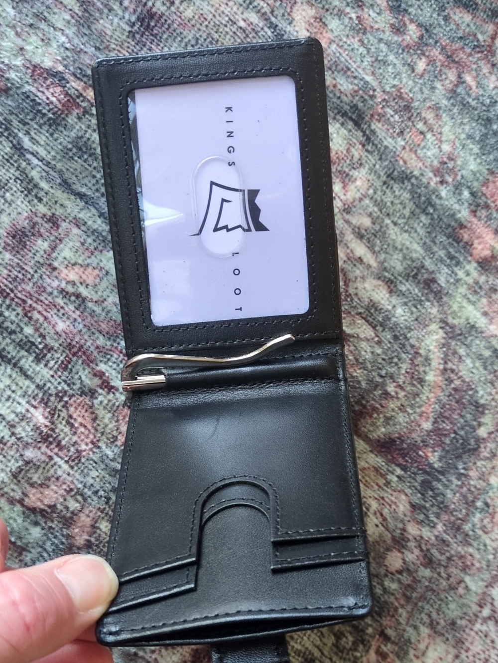 Kings Loot Leather Money Clip Wallet